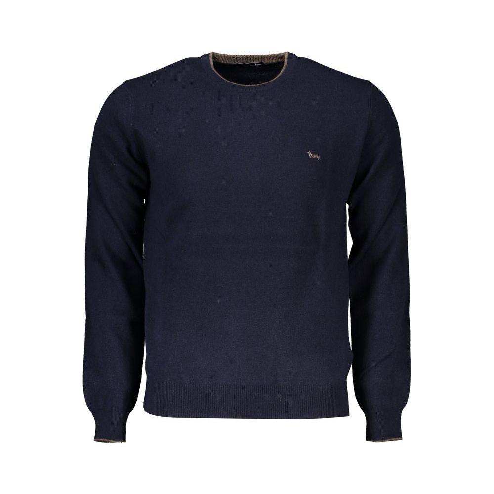 Harmont & Blaine Sophisticated Crew Neck Cashmere Blend Sweater Harmont & Blaine