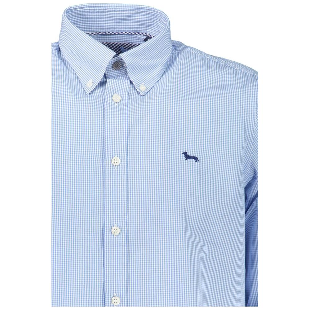 Harmont & Blaine Elegant Light Blue Long Sleeve Cotton Shirt Harmont & Blaine