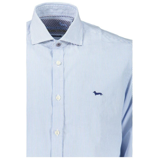 Harmont & Blaine Chic Light Blue Organic Cotton Shirt Harmont & Blaine