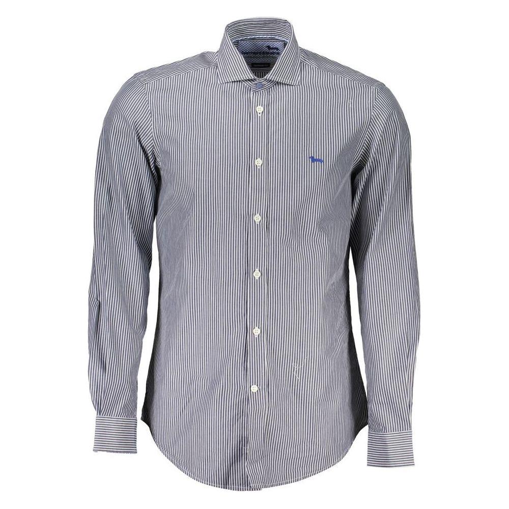 Harmont & Blaine Elegant Narrow Fit Long Sleeve Shirt