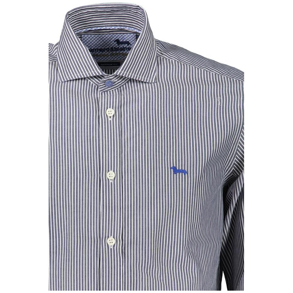 Harmont & Blaine Elegant Narrow Fit Long Sleeve Shirt