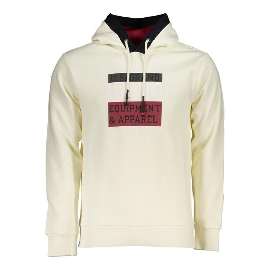 U.S. Grand Polo Elegant Fleece Hooded Sweatshirt with Contrast Details U.S. Grand Polo