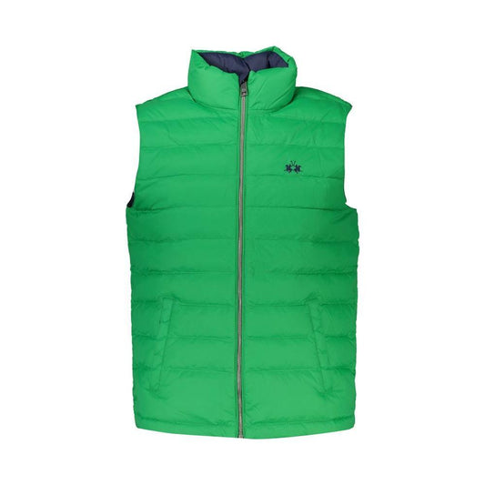 La Martina Green Polyamide Jacket