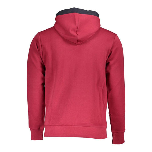 U.S. Grand Polo Chic Pink Hooded Fleece Sweatshirt U.S. Grand Polo