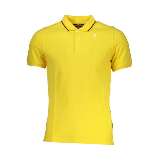 K-WAY Sunny Yellow Contrast Detail Polo K-WAY