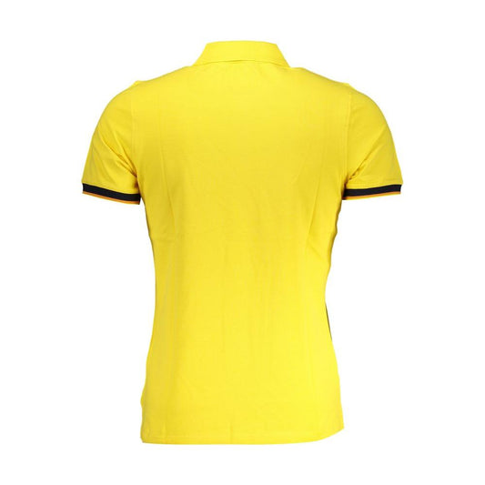 K-WAY Sunshine Yellow Cotton Blend Polo K-WAY