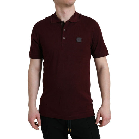 Dolce & Gabbana Maroon Collared Short Sleeves Polo T-shirt 1728,67345645728,Clothing,Dolce & Gabbana,IT46 | S,Maroon,Material: 95% Cotton 5% Polyester,Men,Men - Clothing,New with tags,Polo Shirts - T-Shirts - Clothing,T-Shirts - Clothing,T-Shirts - Men -