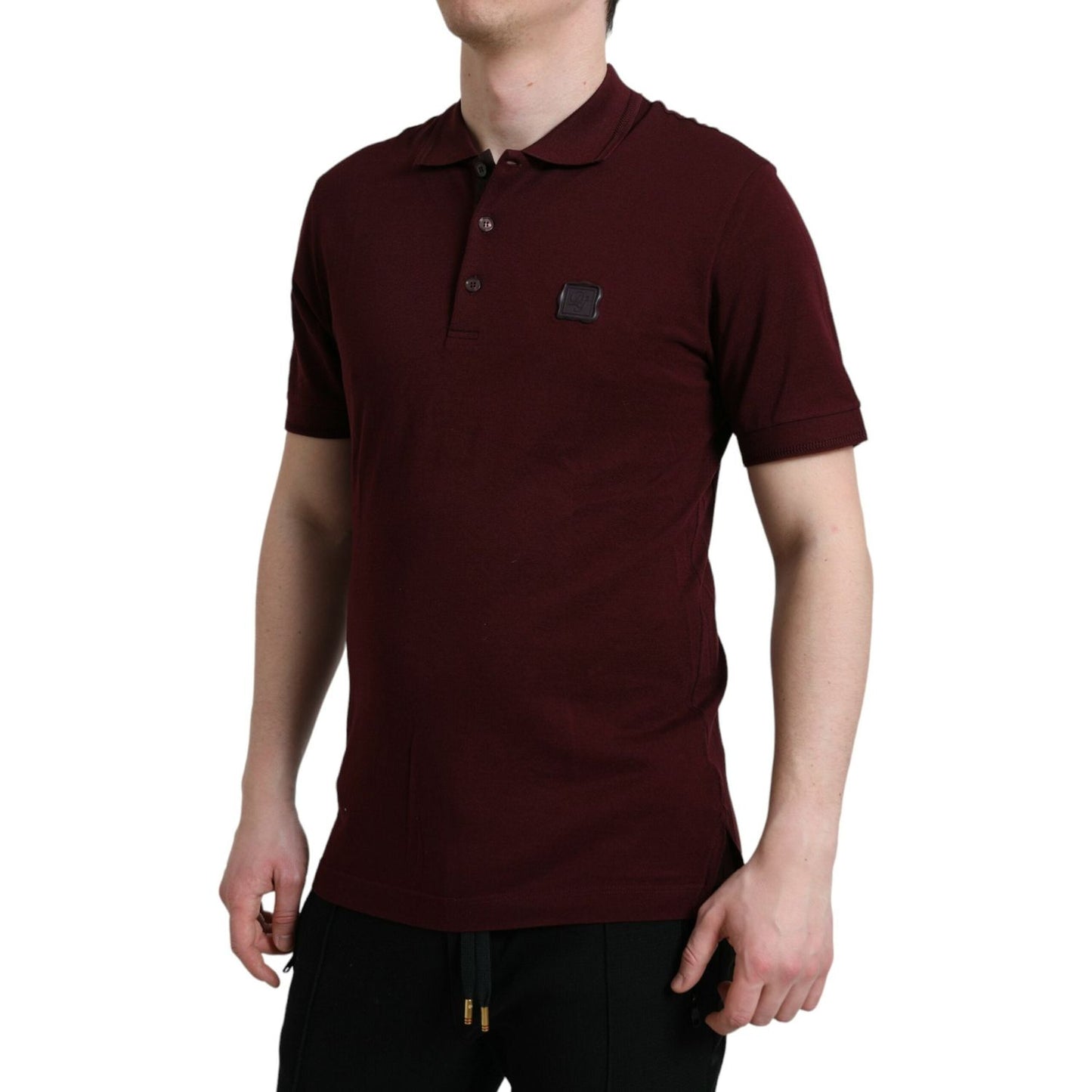 Dolce & Gabbana Maroon Collared Short Sleeves Polo T-shirt 1728,67345645728,Clothing,Dolce & Gabbana,IT46 | S,Maroon,Material: 95% Cotton 5% Polyester,Men,Men - Clothing,New with tags,Polo Shirts - T-Shirts - Clothing,T-Shirts - Clothing,T-Shirts - Men -