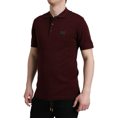 Dolce & Gabbana Maroon Collared Short Sleeves Polo T-shirt 1728,67345645728,Clothing,Dolce & Gabbana,IT46 | S,Maroon,Material: 95% Cotton 5% Polyester,Men,Men - Clothing,New with tags,Polo Shirts - T-Shirts - Clothing,T-Shirts - Clothing,T-Shirts - Men -