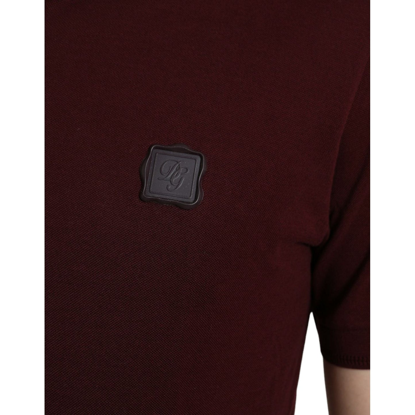 Dolce & Gabbana Maroon Collared Short Sleeves Polo T-shirt 1728,67345645728,Clothing,Dolce & Gabbana,IT46 | S,Maroon,Material: 95% Cotton 5% Polyester,Men,Men - Clothing,New with tags,Polo Shirts - T-Shirts - Clothing,T-Shirts - Clothing,T-Shirts - Men -