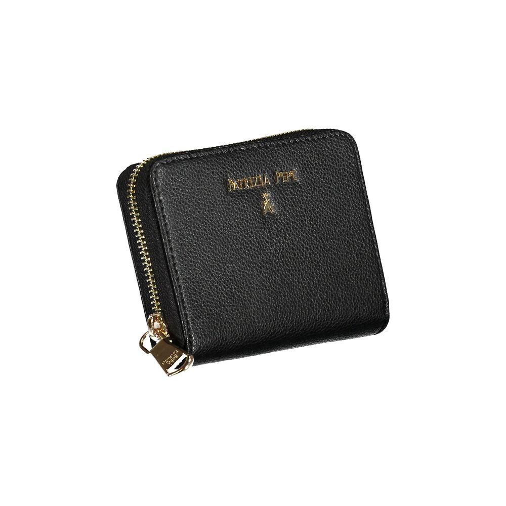 Patrizia Pepe Black Leather Wallet Patrizia Pepe