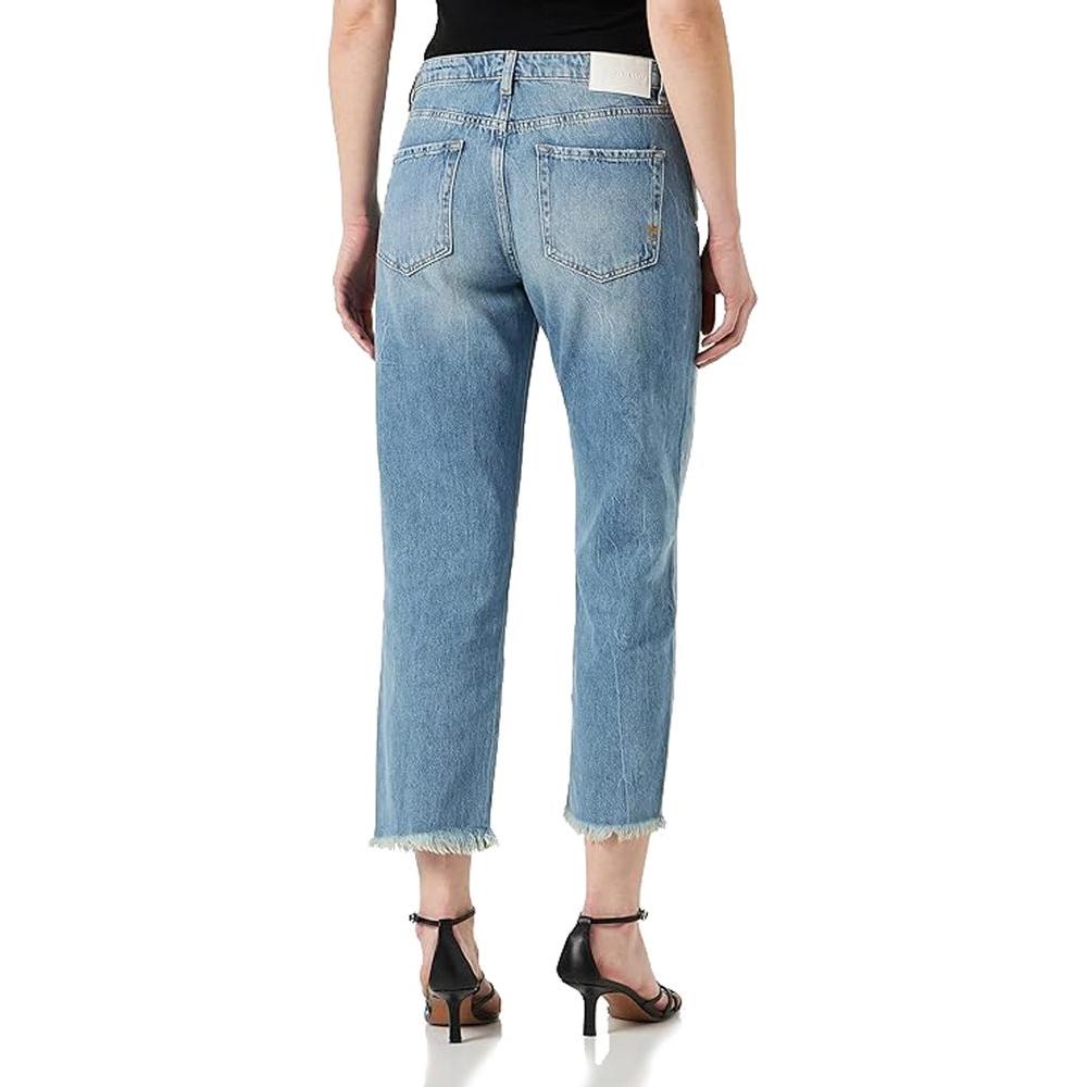 PINKO Blue Cotton Jeans & Pant PINKO