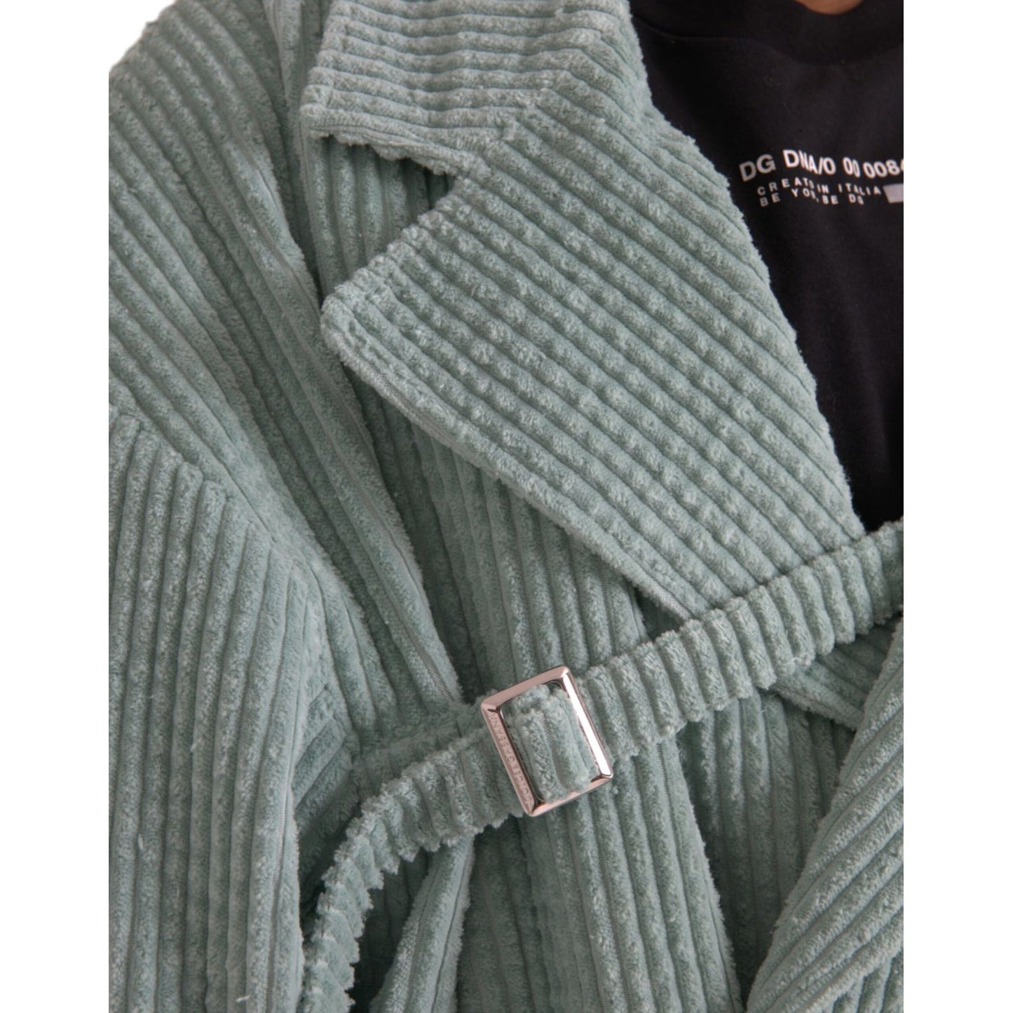 Dolce & Gabbana Blue Double Breasted Corduroy Cotton Jacket 1728,67345645728,Clothing,Dolce & Gabbana,IT52 | XL,Jackets & Coats - Clothing,Jackets - Men - Clothing,Light Blue,Material: 100% Cotton,Men,New with tags,Trench Coats - Jackets & Coats - Clothin