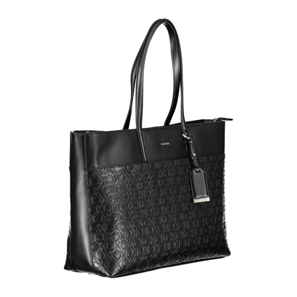 Calvin Klein Black Polyester Handbag Calvin Klein