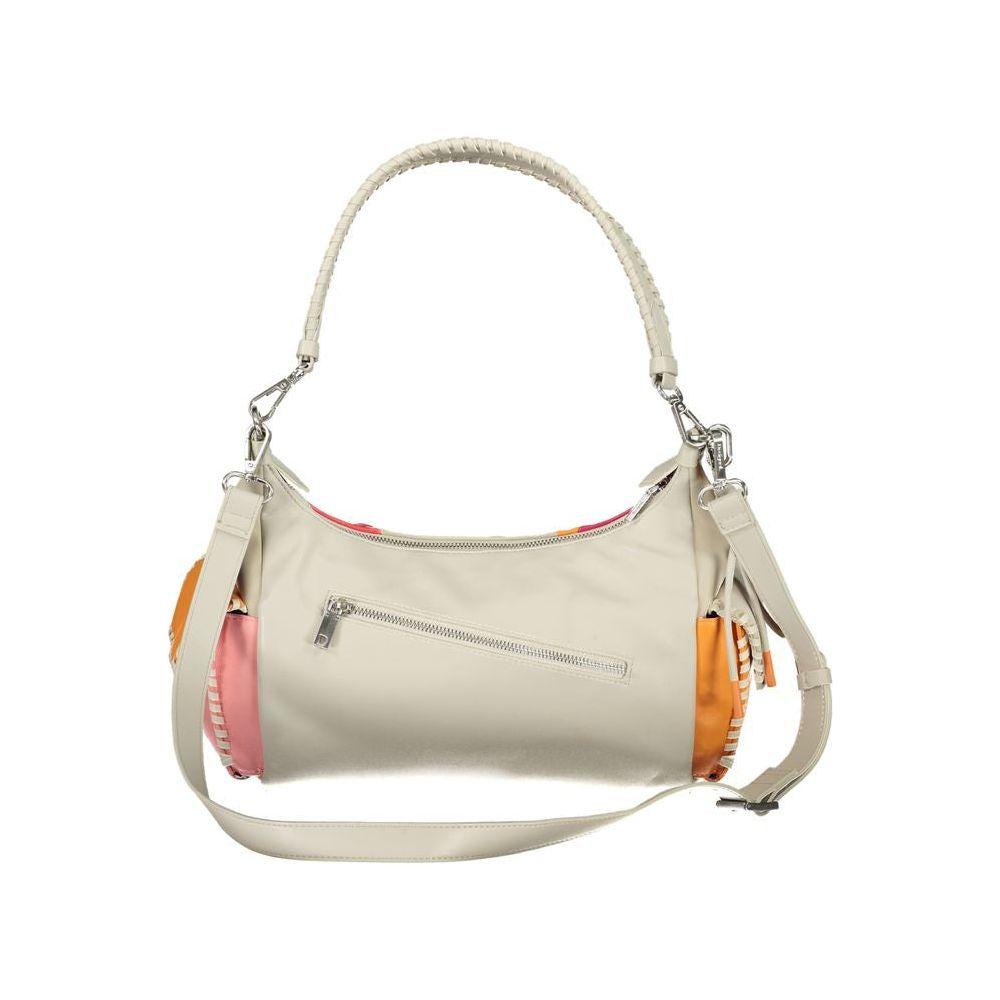 Desigual Beige Polyethylene Handbag Desigual