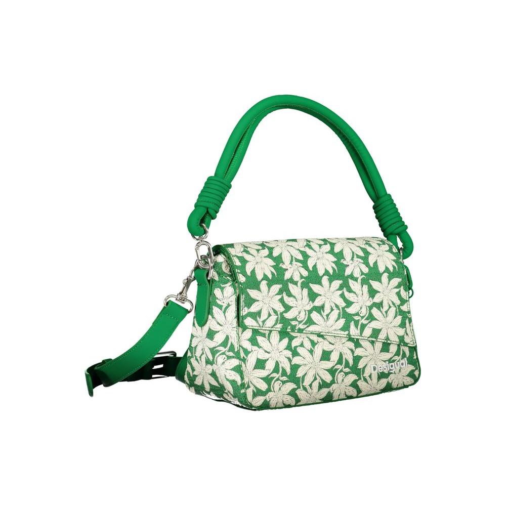 Desigual Green Polyethylene Handbag Desigual