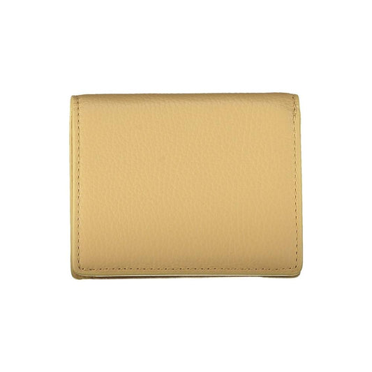 Coccinelle Beige Leather Wallet Coccinelle