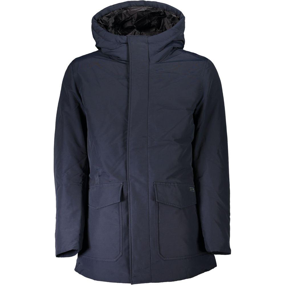 Woolrich Blue Cotton Jacket Woolrich