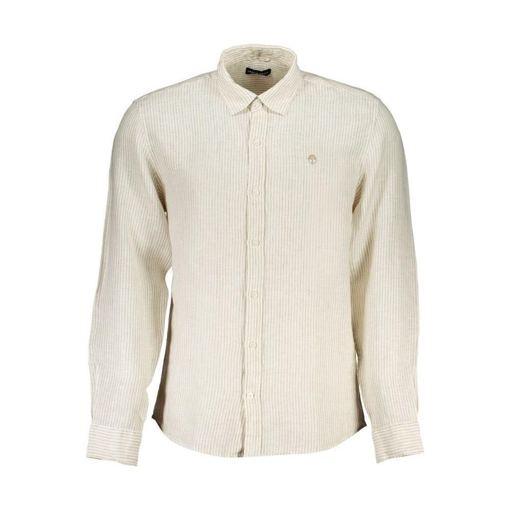 North Sails Beige Linen Shirt North Sails