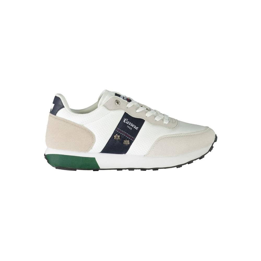 Carrera White Polyester Sneaker Carrera