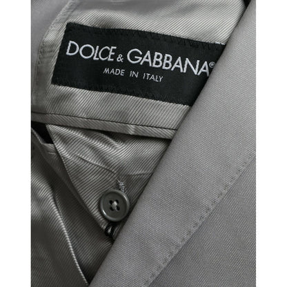 Dolce & Gabbana Gray Wool Peak Single Breasted Coat Blazer 1728,67345645728,Blazers - Men - Clothing,Blazers - Suits & Blazers - Clothing,Clothing,Dolce & Gabbana,Gray,IT54 | XL,Material: 82% Virgin Wool 18% Silk,Men,New with tags,Suits & Blazers - Clothi