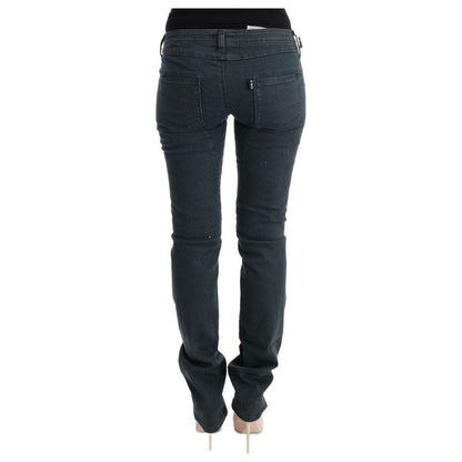 Costume National Gray Cotton Superslim Denim Jeans 1728,2% Elastane,67345645728,Clothing,Costume National,Gray,Jeans & Pants - Women - Clothing,Jeans Denim - Clothing,Material: 98% Cotton,New with tags,Slim Fit Jeans - Jeans Denim - Clothing,W26,W27,W28,W