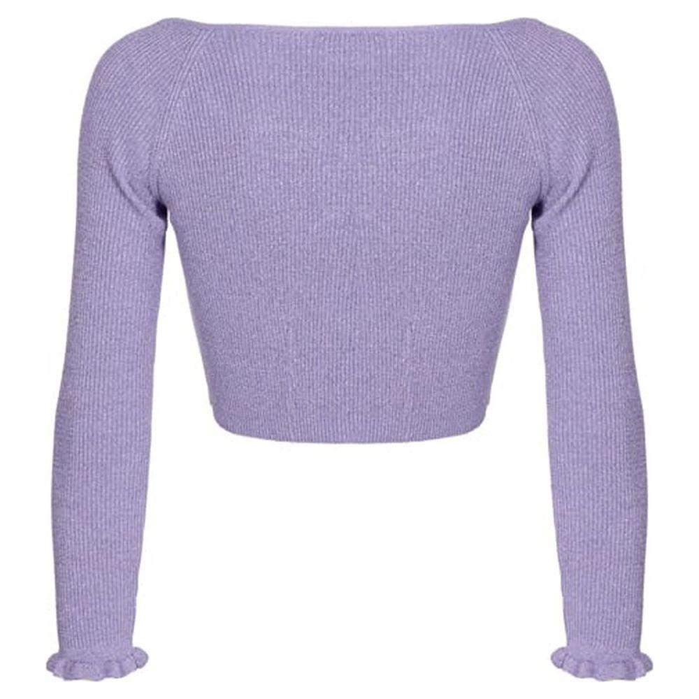 PINKO Purple Viscose Sweater PINKO