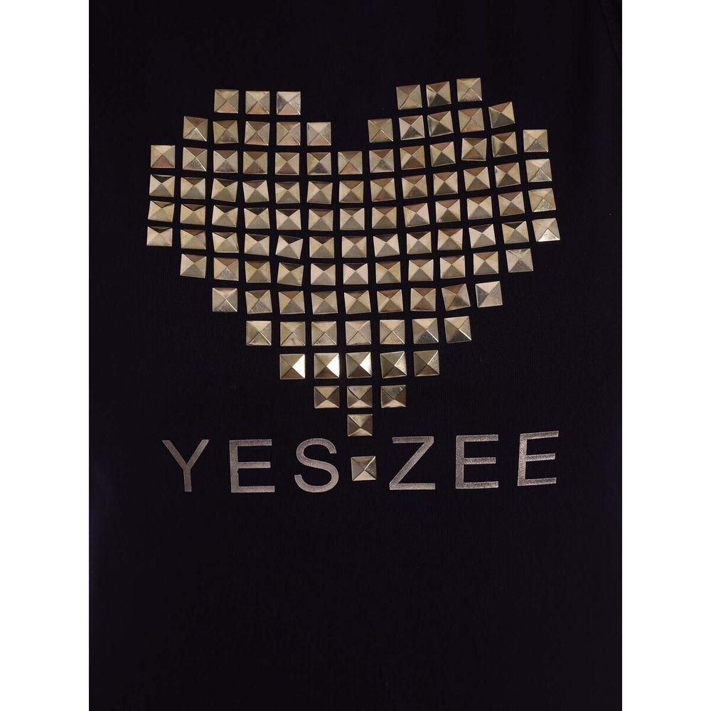 Yes Zee Chic Studded Cotton Tank Top Yes Zee