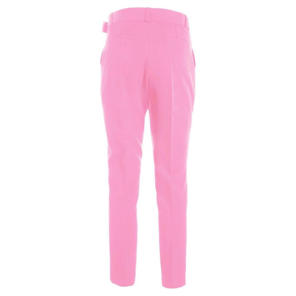 Yes Zee Pink Polyester Women Trouser Yes Zee