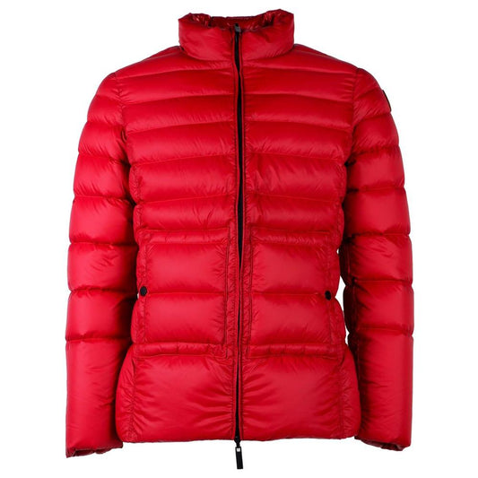 Centogrammi Reversible Red Nylon Duck Down Jacket Centogrammi