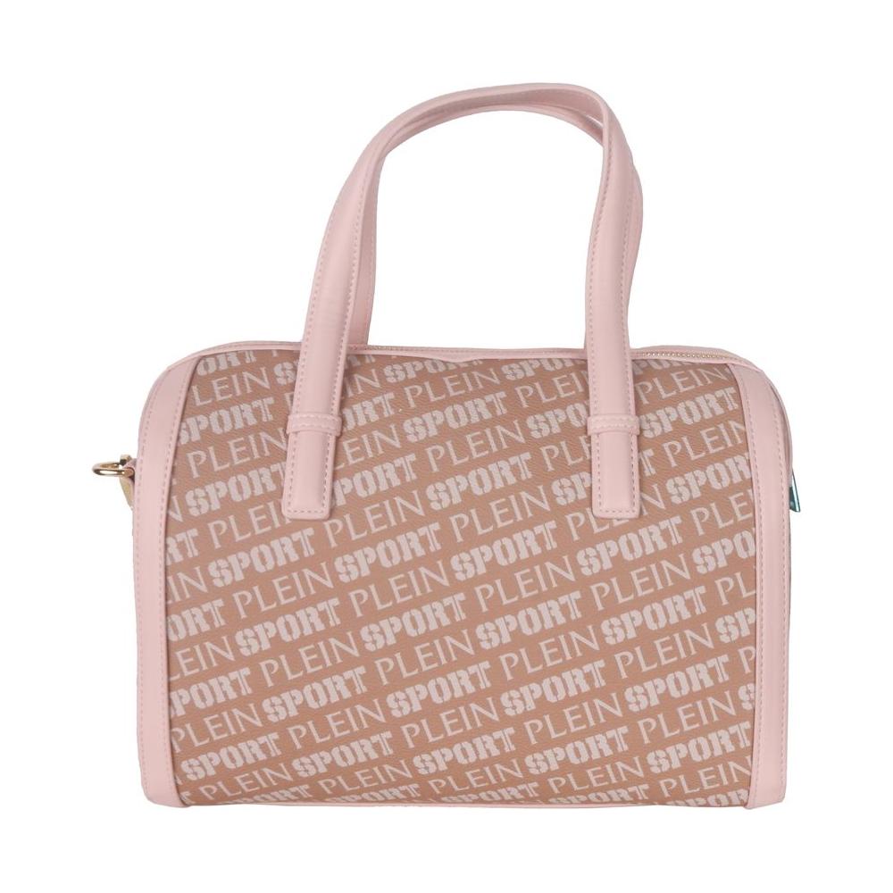 Plein Sport Chic Pink Eco-Leather Crossbody Bag Plein Sport