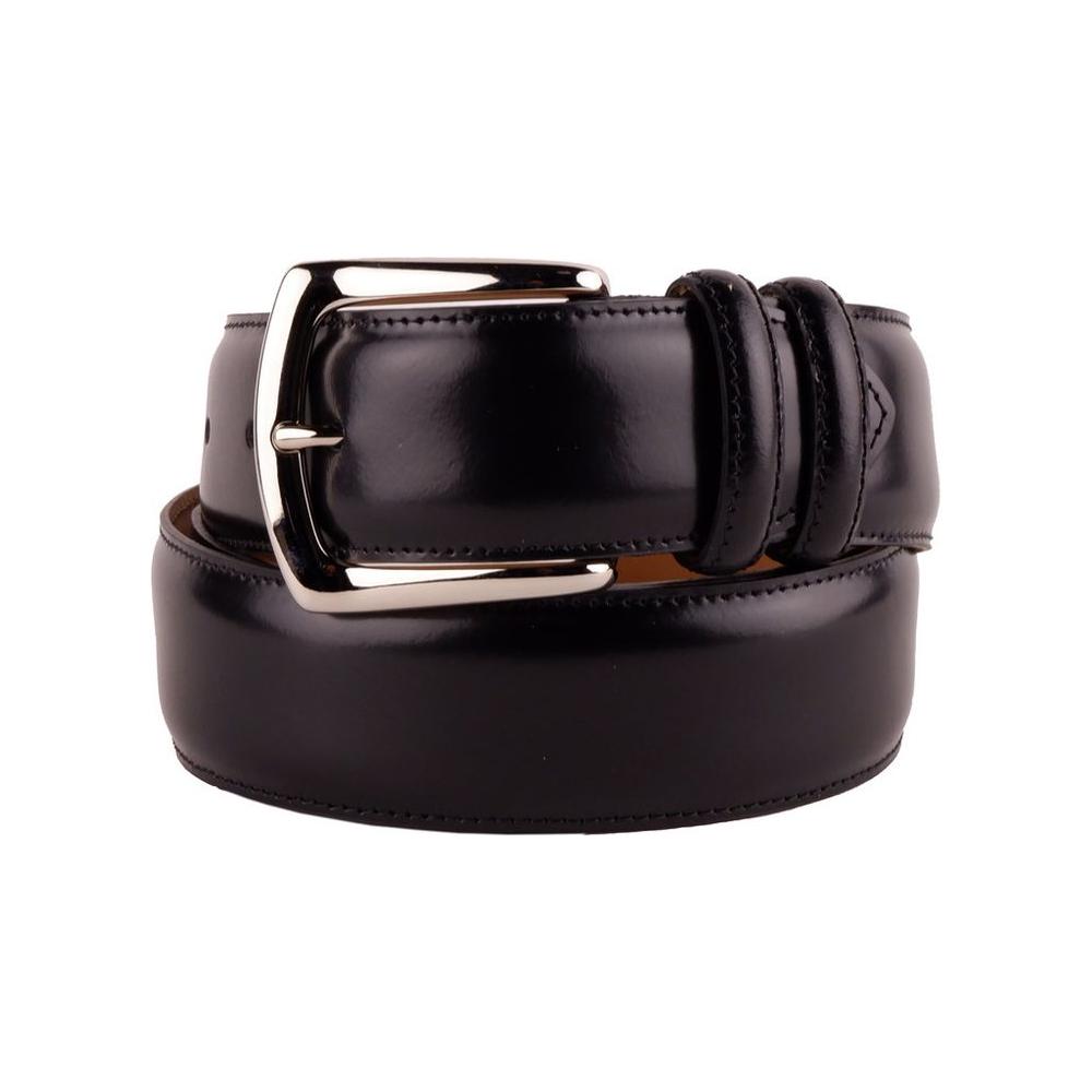 Made in Italy Elegant Italian Leather Belt Ensemble Made in Italy