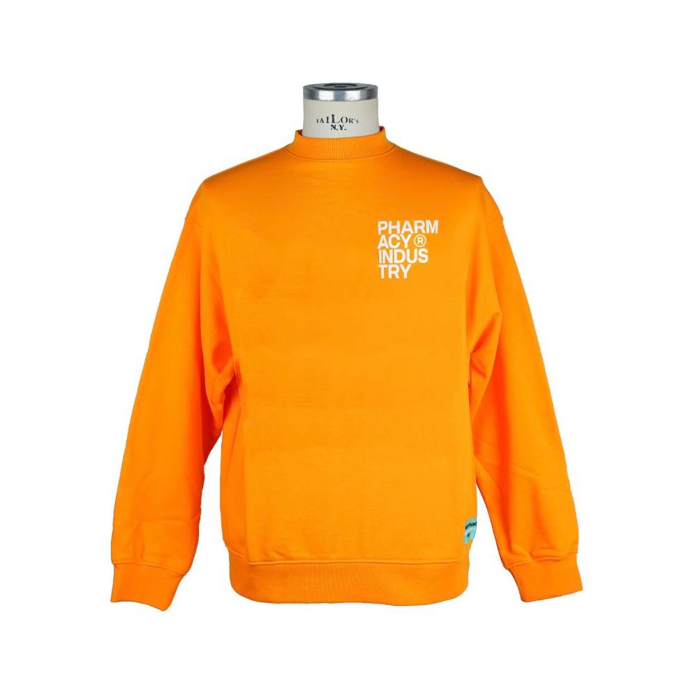 Pharmacy Industry Chic Orange Logo Crewneck Sweatshirt Pharmacy Industry