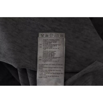 Dsquared² Black Cotton Linen Long Sleeves Pullover Sweater 1728,67345645728,Black,Clothing,Dsquared²,IT46 | S,Material: 70% Cotton 30% Linen,Men,New with tags,Sweaters - Clothing,Sweaters - Men - Clothing,Sweatshirts - Sweaters - Clothing