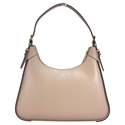 Michael Kors Wilma Large Smooth Leather Chain Shoulder Bag Purse Powder Blush Michael Kors