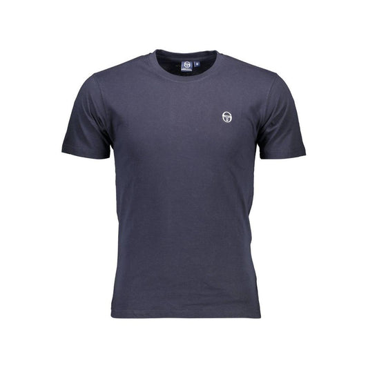 Sergio Tacchini Blue Cotton T-Shirt Sergio Tacchini