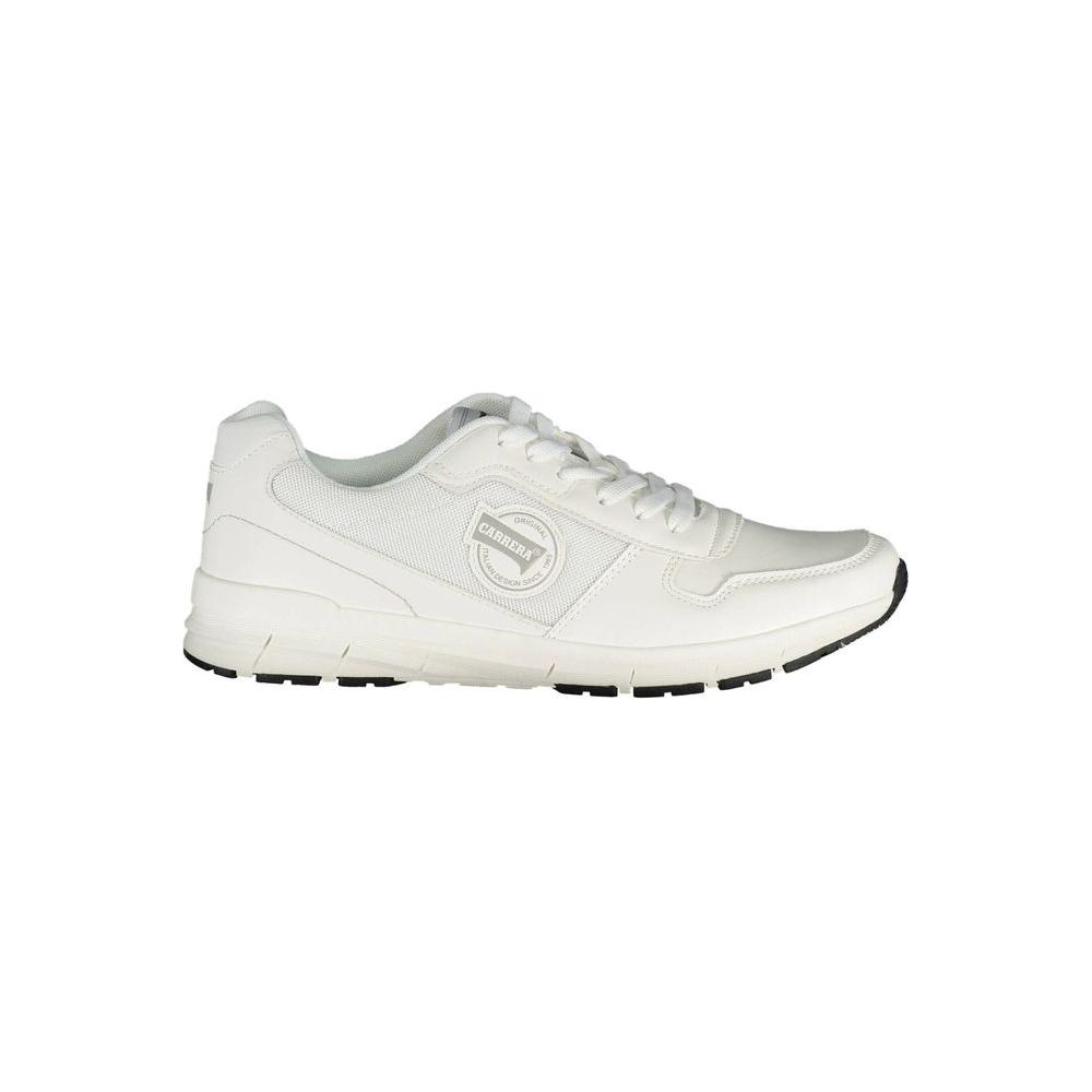 Carrera White Polyester Sneaker Carrera