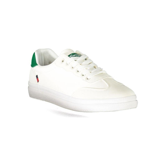 Carrera White Polyester Sneaker Carrera