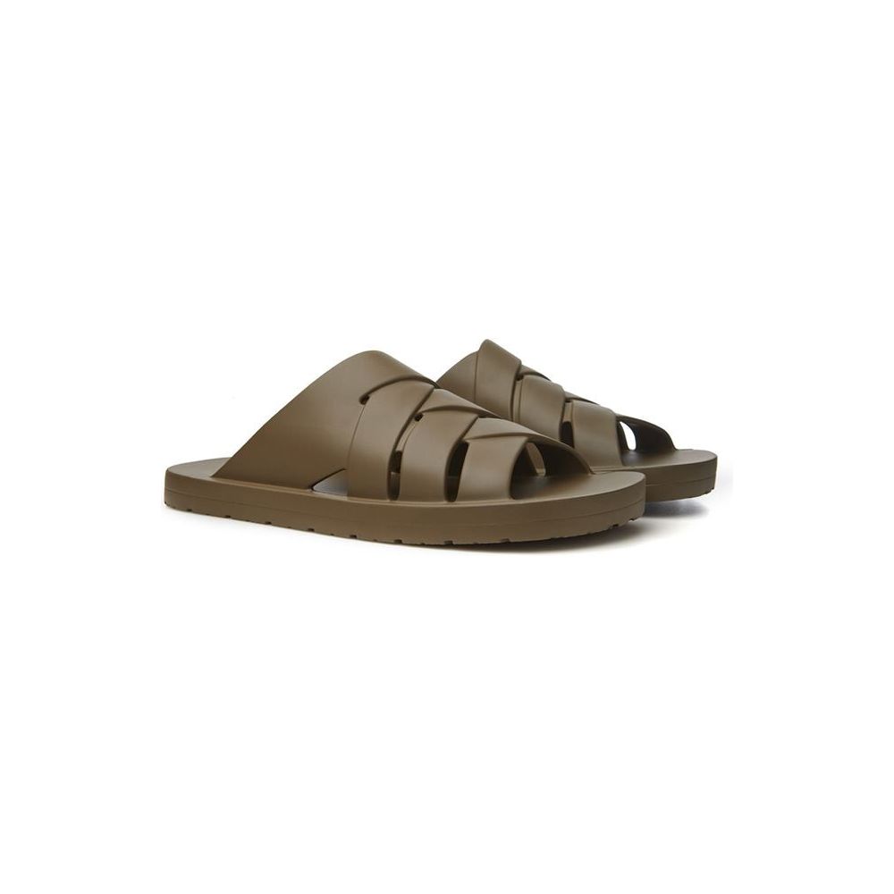 Bottega Veneta Brown Cotton Sandal Bottega Veneta