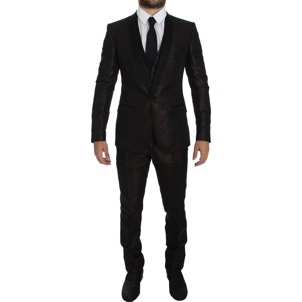 Dolce & Gabbana Bicolor  Suit Dolce & Gabbana