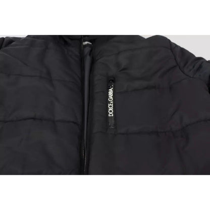 Dolce & Gabbana Black Nylon Hooded Parka Coat Winter Jacket 1728,67345645728,Black,Clothing,Dolce & Gabbana,IT46 | S,Jackets & Coats - Clothing,Jackets - Men - Clothing,Material: 80% Nylon 20% Cotton,Men,Parkas - Jackets & Coats - Clothing,Preowned / Defe