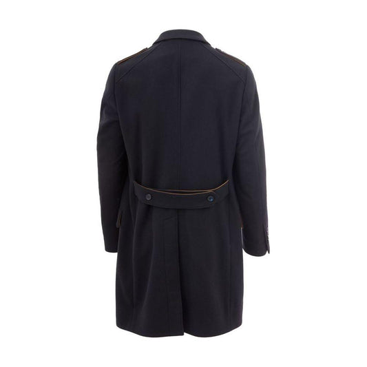 Dolce & Gabbana Elegant Blue Wool Jacket for Men Dolce & Gabbana