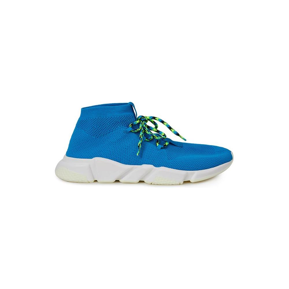 Balenciaga Exquisite Blue Cotton Sneakers for Men Balenciaga