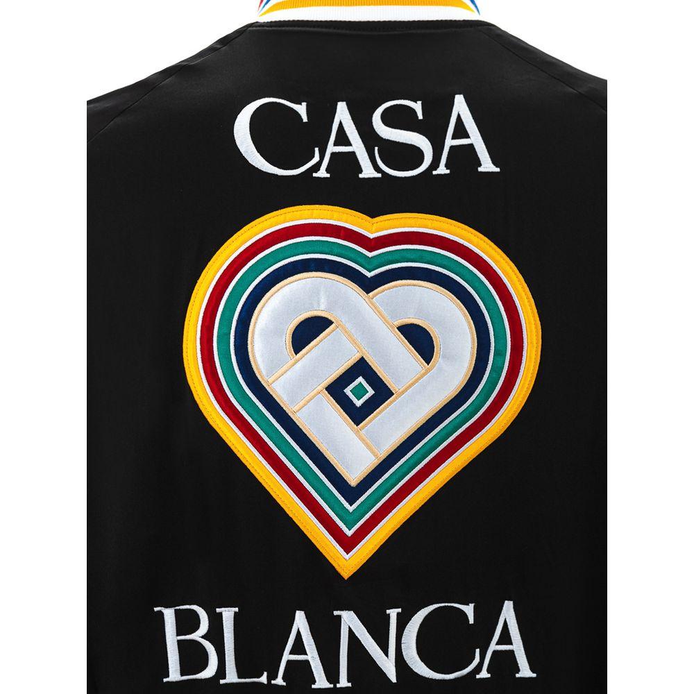 Casablanca Black Silk Jacket Casablanca