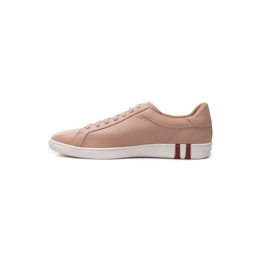 Bally Pink Leather Sneaker Bally