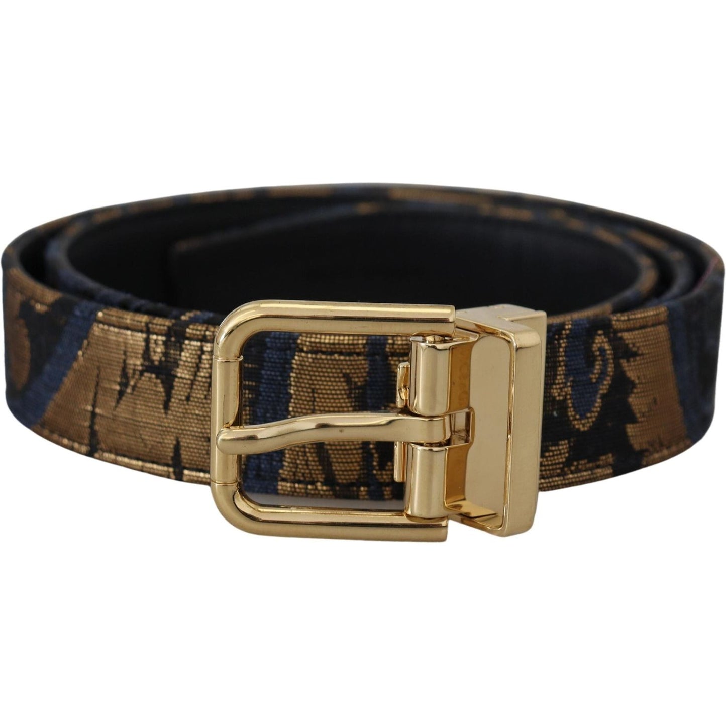 Dolce & Gabbana Multicolor Jacquard Leather Logo Buckle Belt 1728,5 Inches,67345645728,75 cm / 29,Accessories,Belts - Accessories,Belts - Women - Accessories,Dolce & Gabbana,Material: Leather,Multicolor,New with tags,Regular Belts - Belts - Accessories,Wo