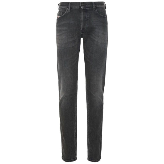 Diesel Black Cotton Jeans & Pant Diesel