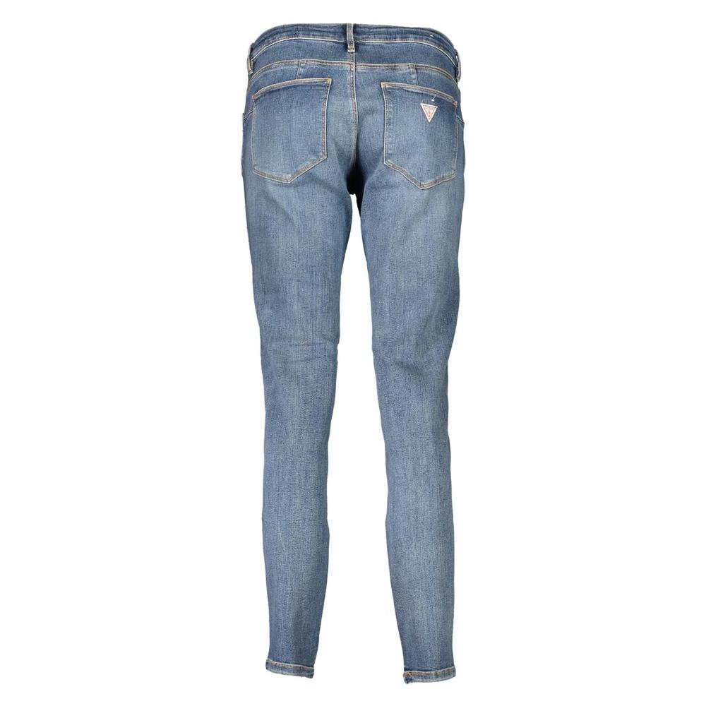 Guess Jeans Blue Cotton Jeans & Pant Guess Jeans