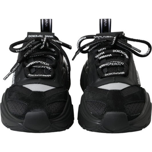 Dolce & Gabbana Black Daymaster Low Top Sneakers Shoes Dolce & Gabbana