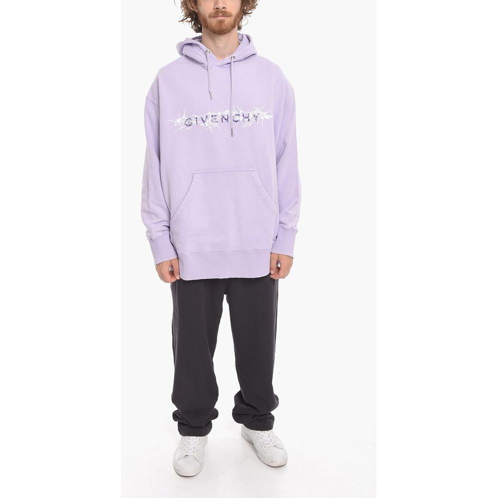 Givenchy Purple Cotton Sweater Givenchy